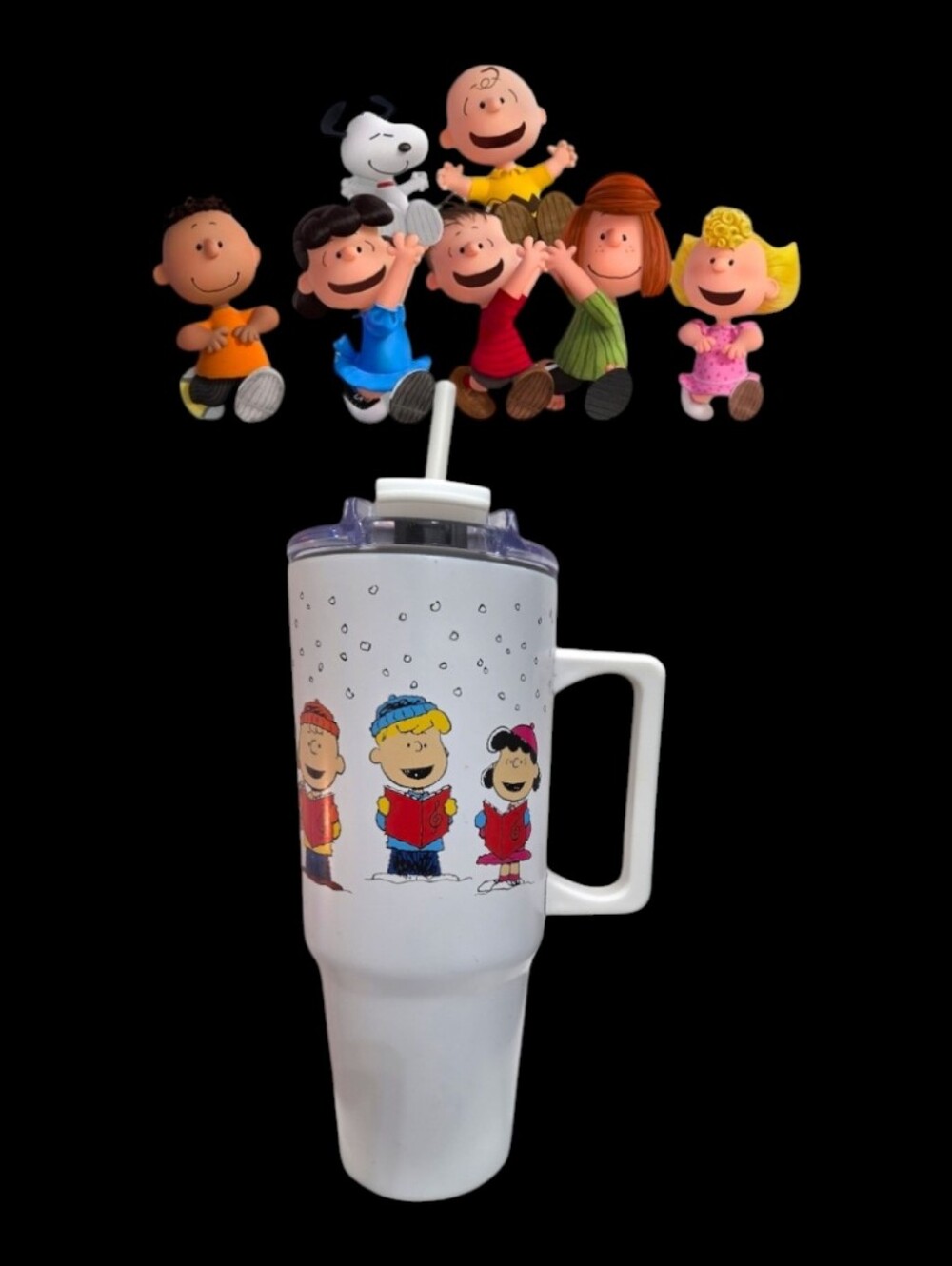 Zrike "Peanuts" Christmas Chorale Stainless Steel Insulated Tumbler